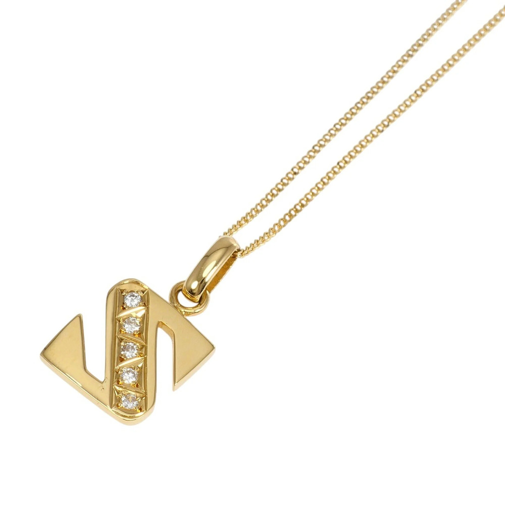 VINTAGE 18k Gold Diamond Necklace